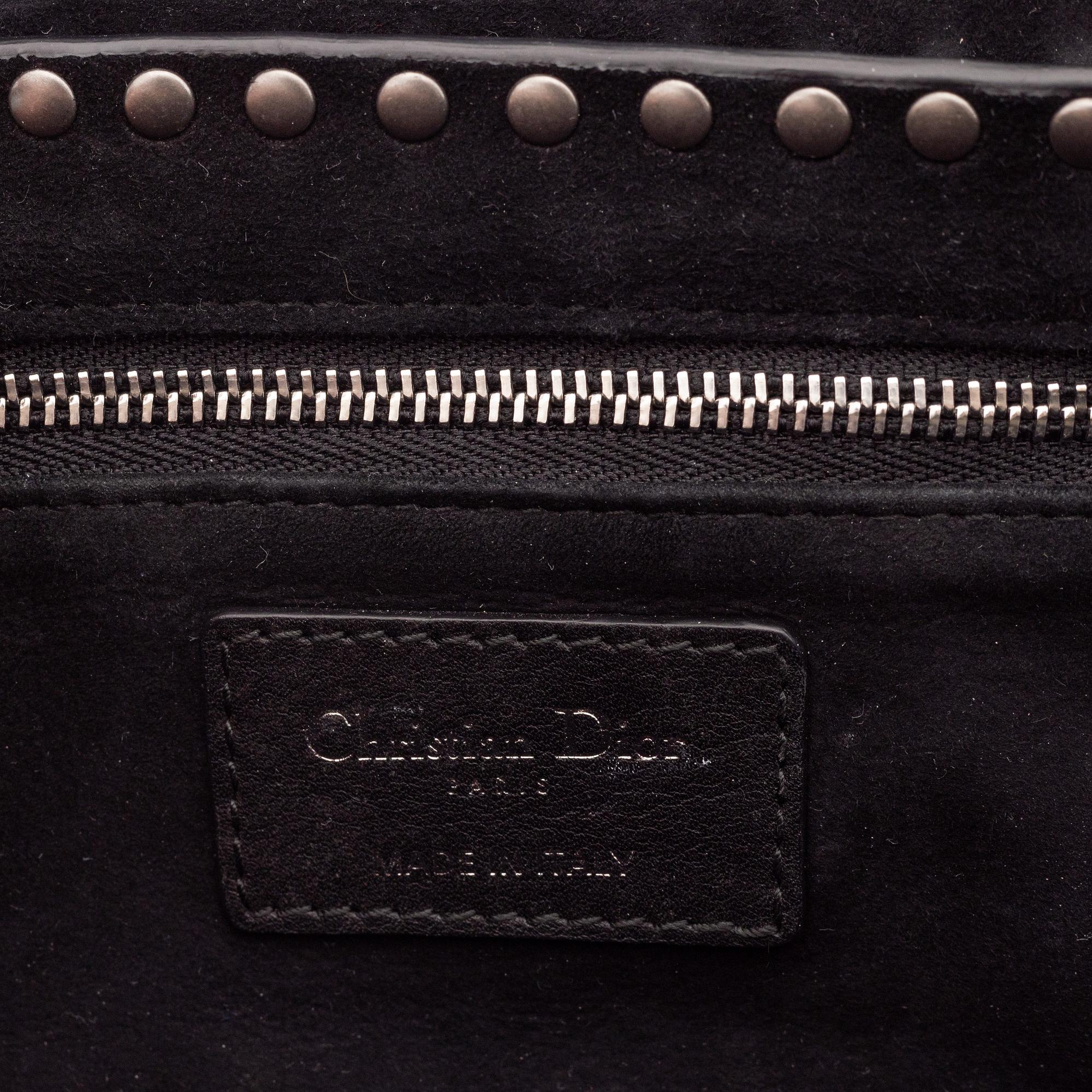 Christian Dior, an embossed, studded leather 'J'Adior' handbag.