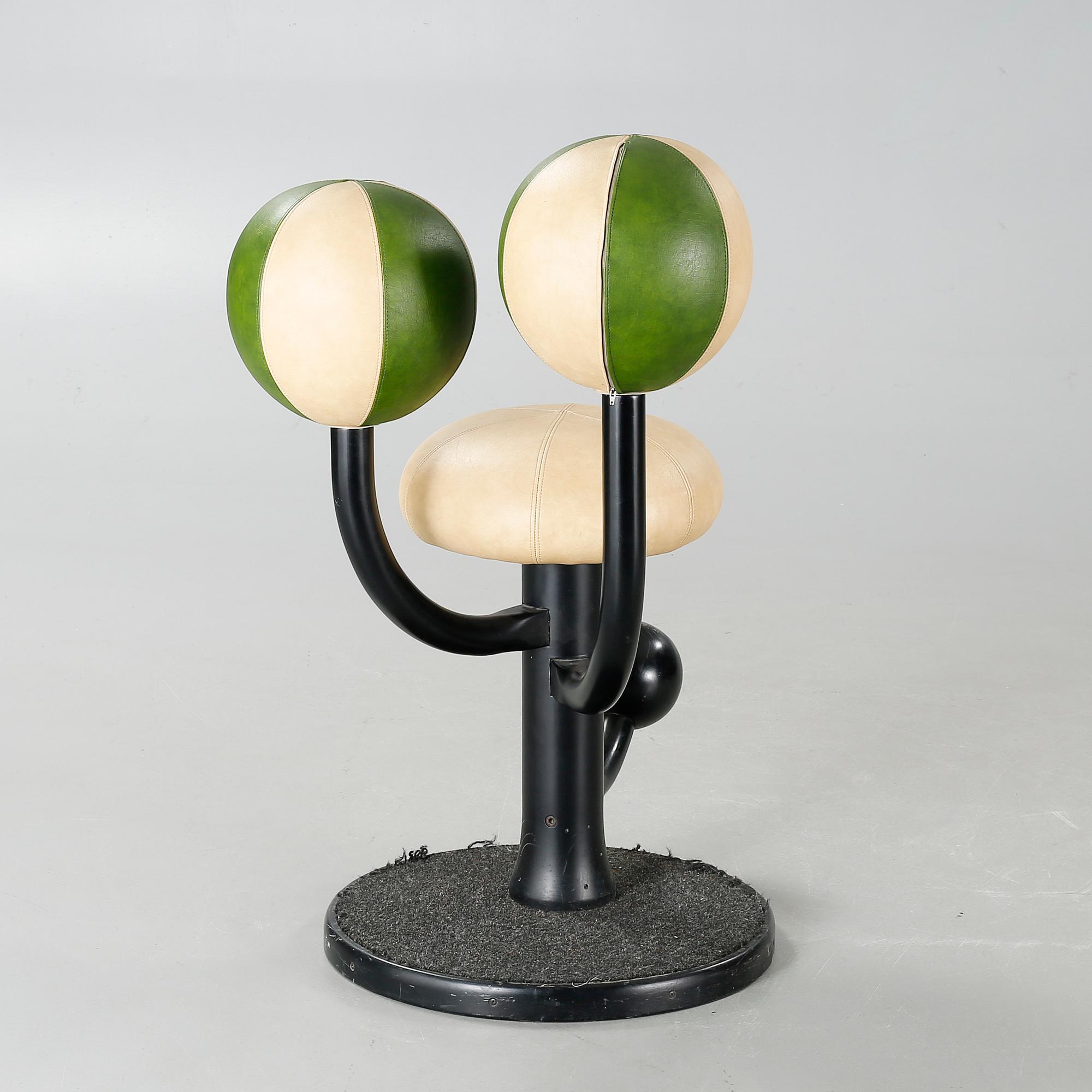 A "Globe" sofa by Peter Opsvik for Stokke Møbler, model in production from approx 1985.