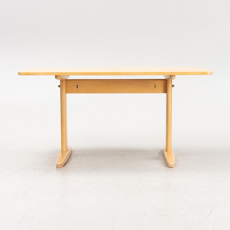 Børge Mogensen, a shaker modell beech wood dining table, Madsens Fabriker, Haarby, Denmark, 1960's/70's.