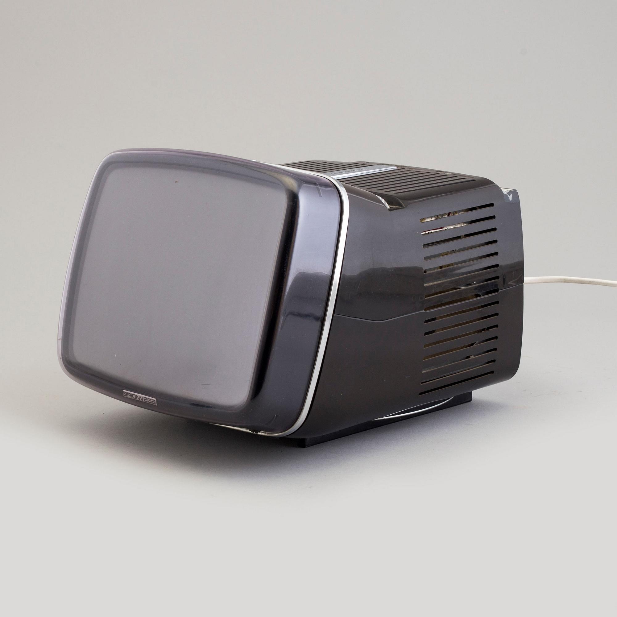 A 'Brionvega' tv by Marco Zanuso & Richard Sapper, Algol, designed 1964.