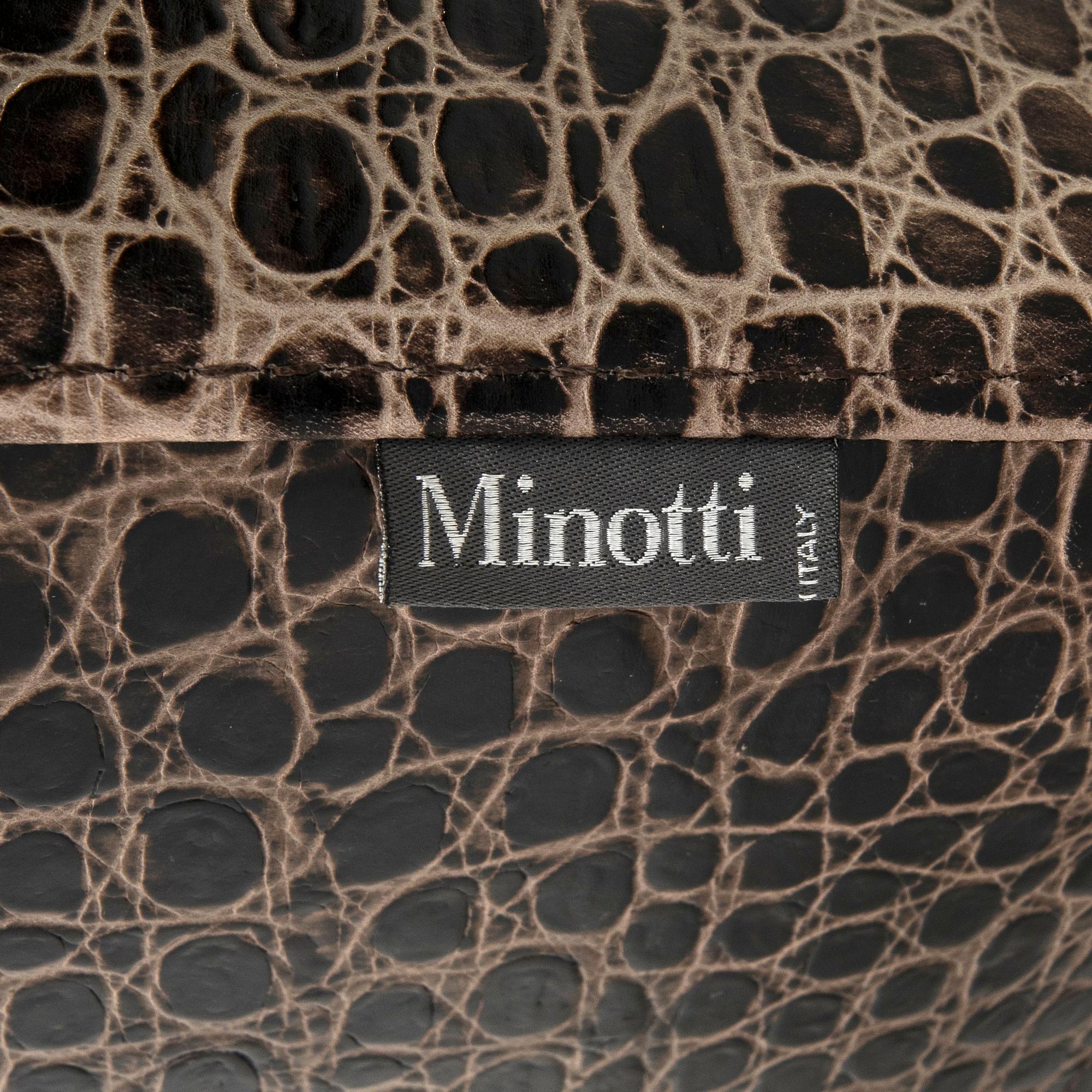 Rodolfo Dordoni, armchair, Minotti. "Suitcase", Italy, 1990s.