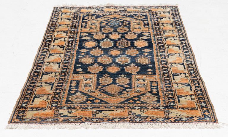 A semi-antique Persian rug, probably Ardebil, "c 189 x 100 cm.