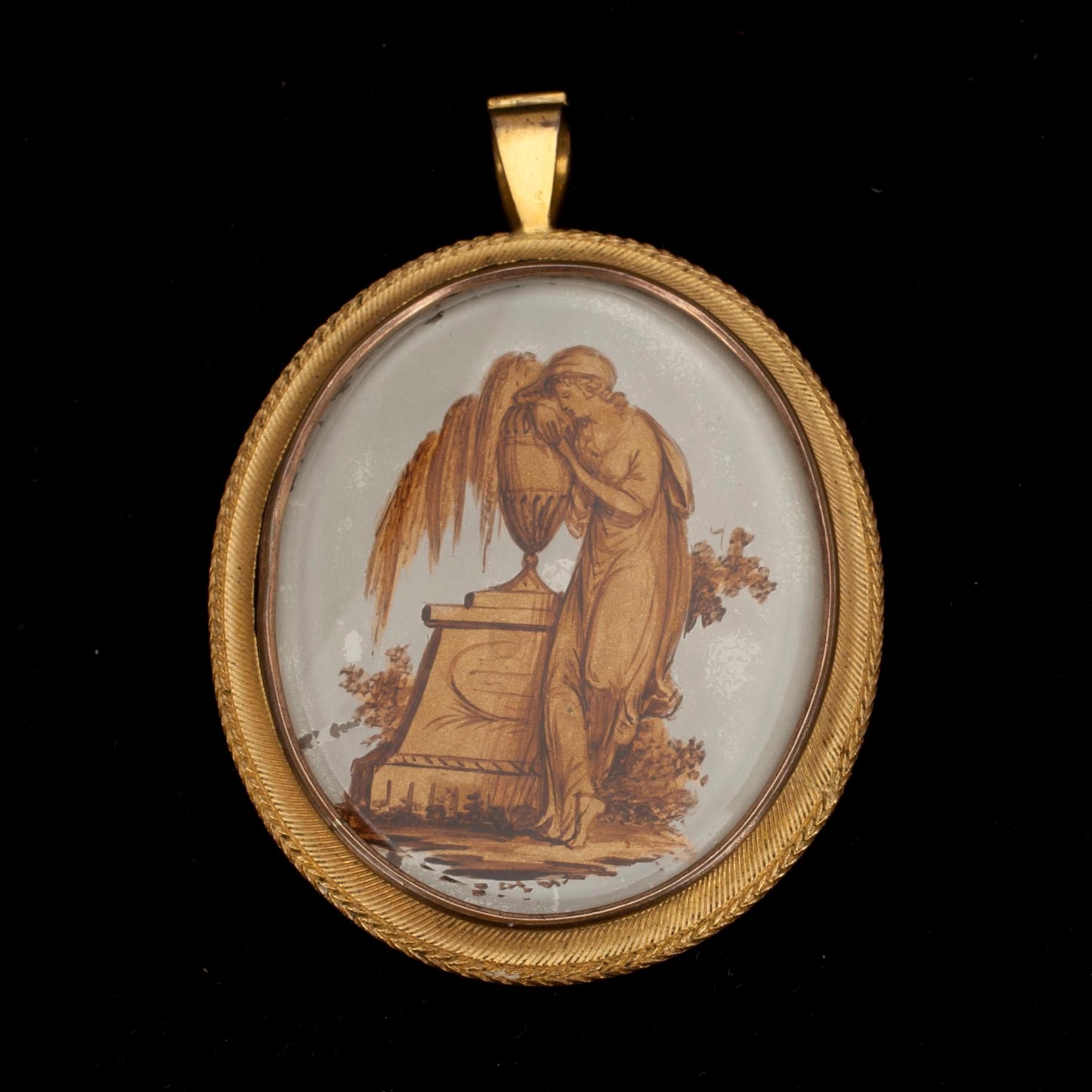 MINIATYR, empire, okänd konstnär 1800-talets början, sjökapten.