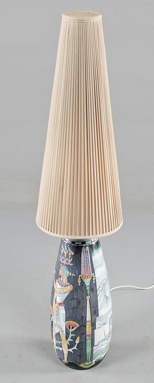 GOLVLAMPA, keramik, Marian Zawadzki, Tilgmans, signerad samt daterad 1959.
