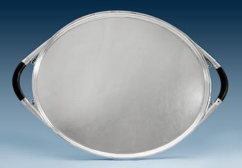 571. A Georg Jensen 830/1000 silver tray, Copenhagen 1919, design nr 251,