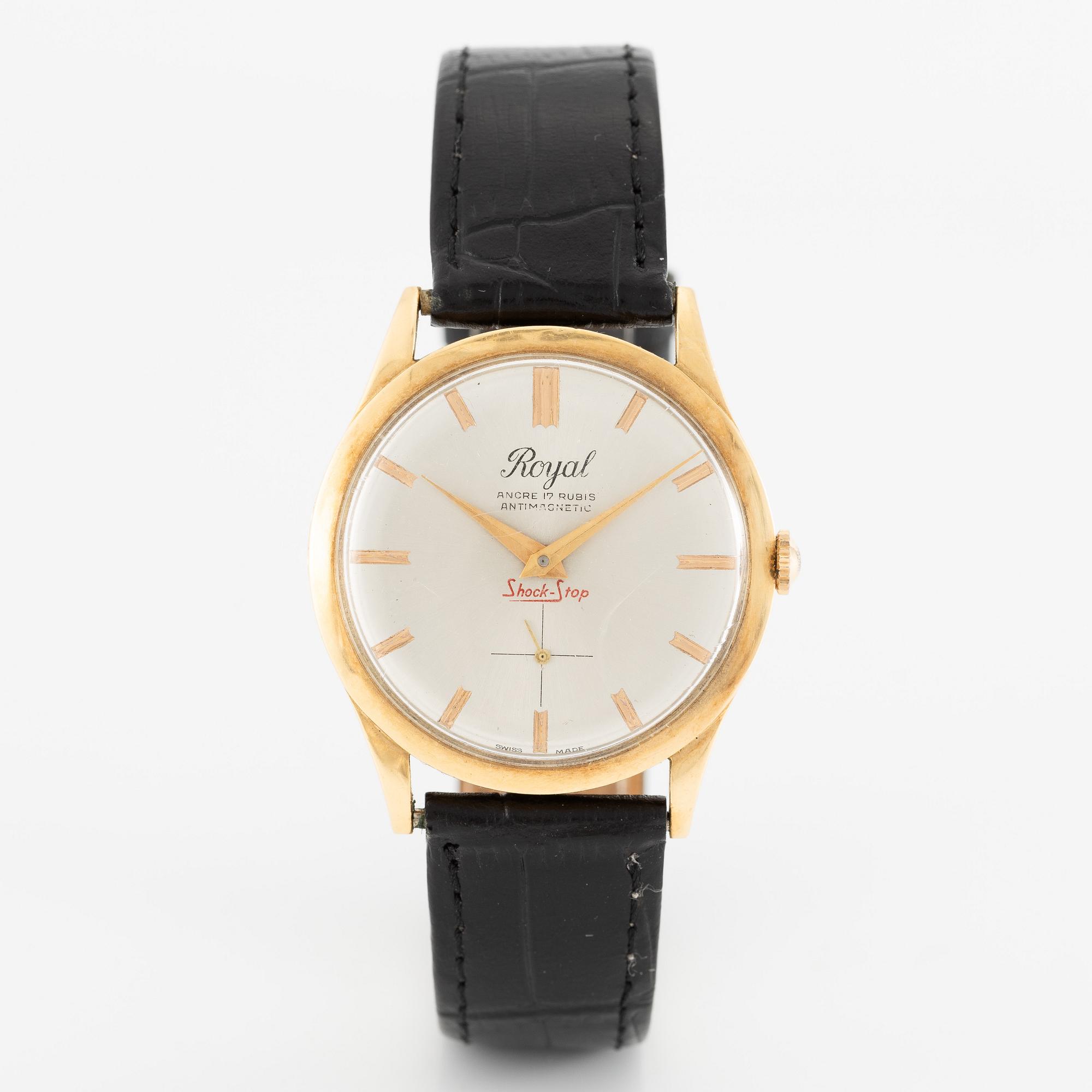 Royal, wristwatch, 35 mm.