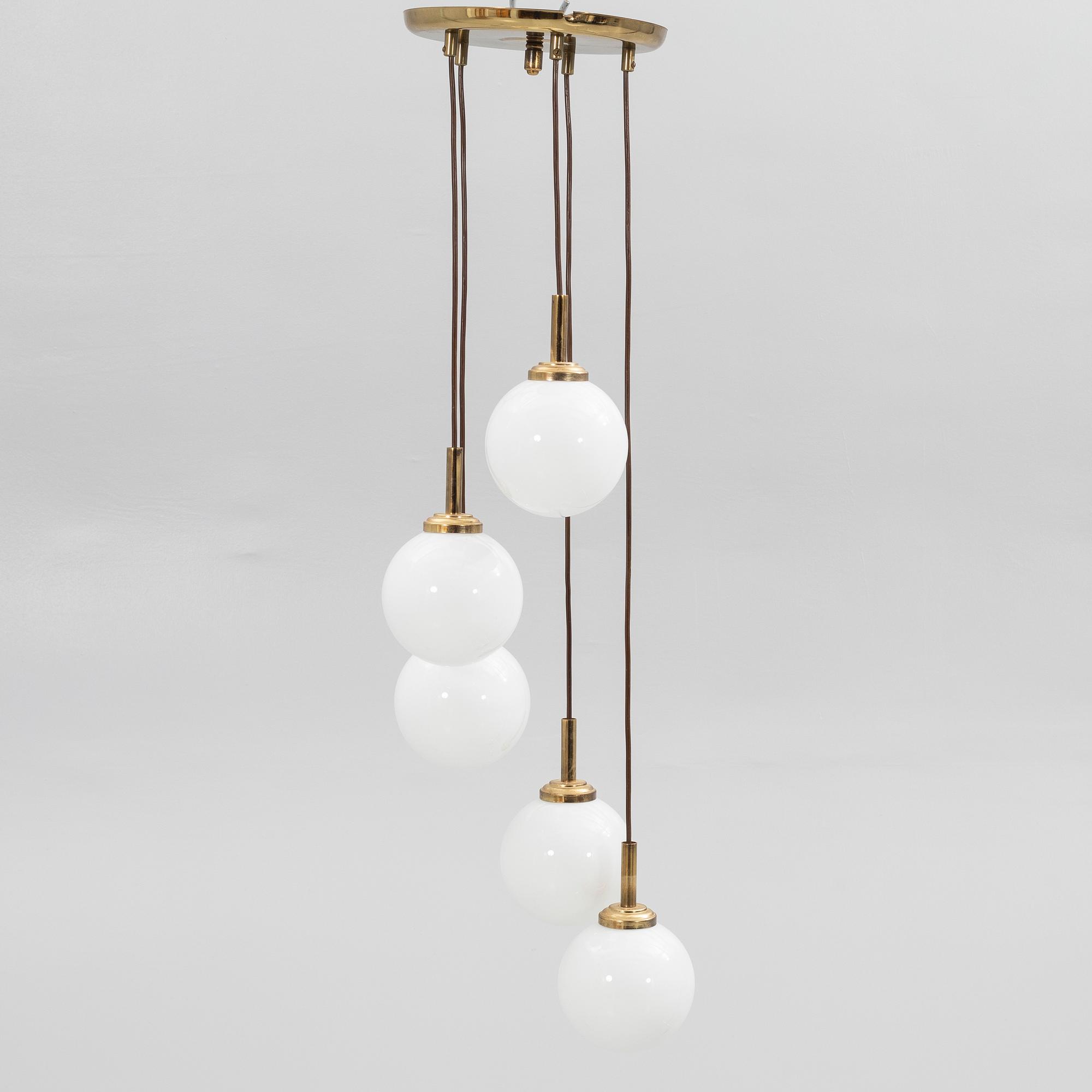Ceiling lamp, second half of the 20th century.