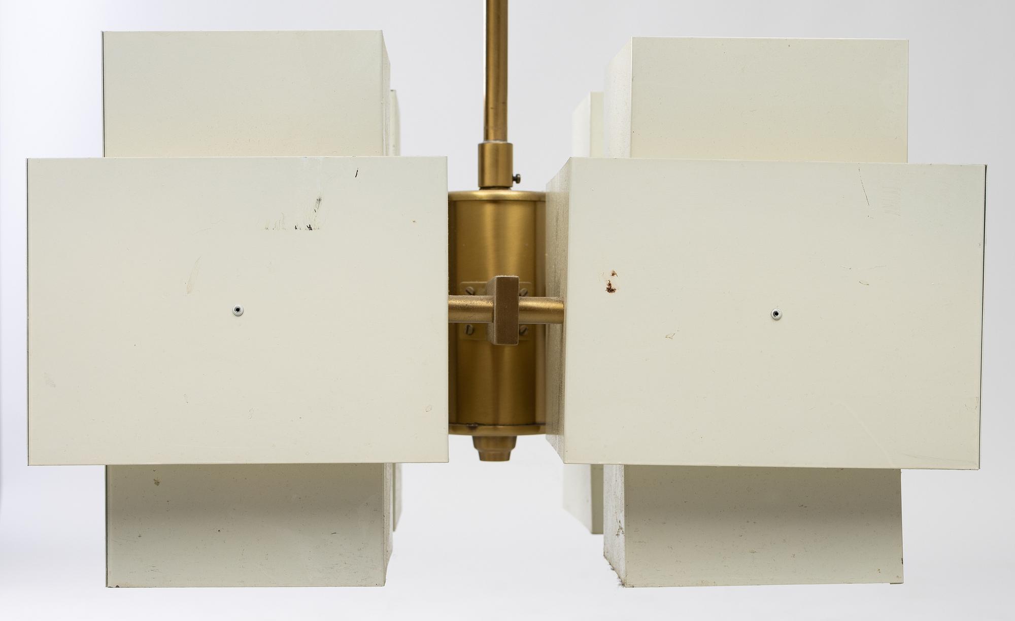 Hans-Agne Jakobsson, a "Selectra" ceiling lamp model "C 769/4", Hans-Agne Jakobsson AB, Markaryd, 1960s-70s.
