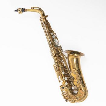 Henri Selmer Paris, an alto saxophone, "Super Balanced Action", 1950, France.