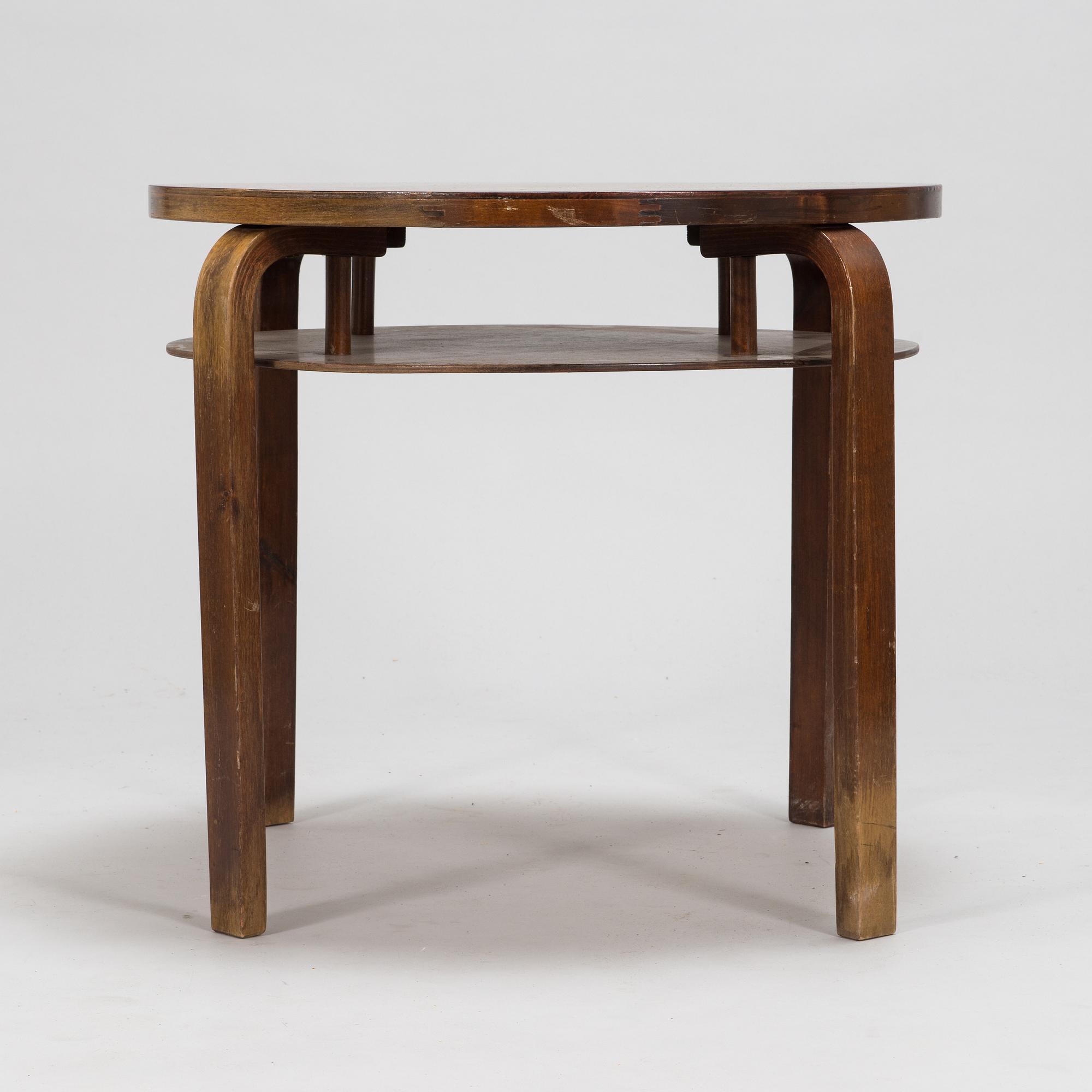 Alvar Aalto, a 1940's 'A 72' table for O.Y. Huonekalu- ja Rakennustyötehdas A.B.