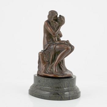 Unidentidied artist, sculpture, bronze.
