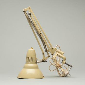 SKRIVBORDSLAMPA, Jac Jacobsen, Modell L-2, Luxo, 1900-talets senare del.