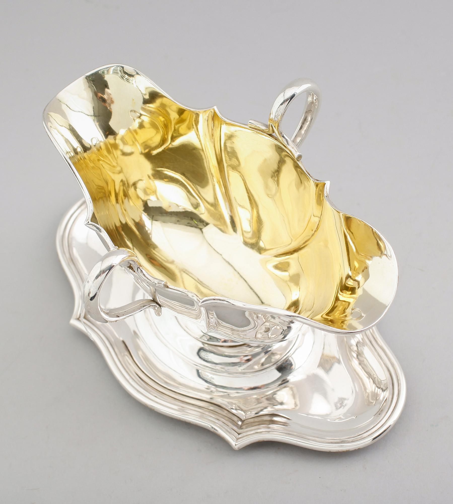 SÅSSKÅL, silver, Amsel Halberstadt, Köpenhamn 1896. Vikt ca 572 gram.