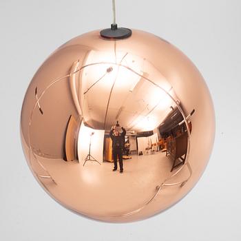 Tom Dixon, taklampa, "Copper Shade Round 45 Pendant", Tom Dixon, 2010.