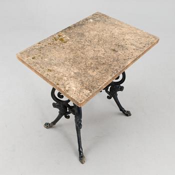 An early 20th century five piece garden suite for Porin Konepaja (Björneborgs Mekaniska Werkstad).