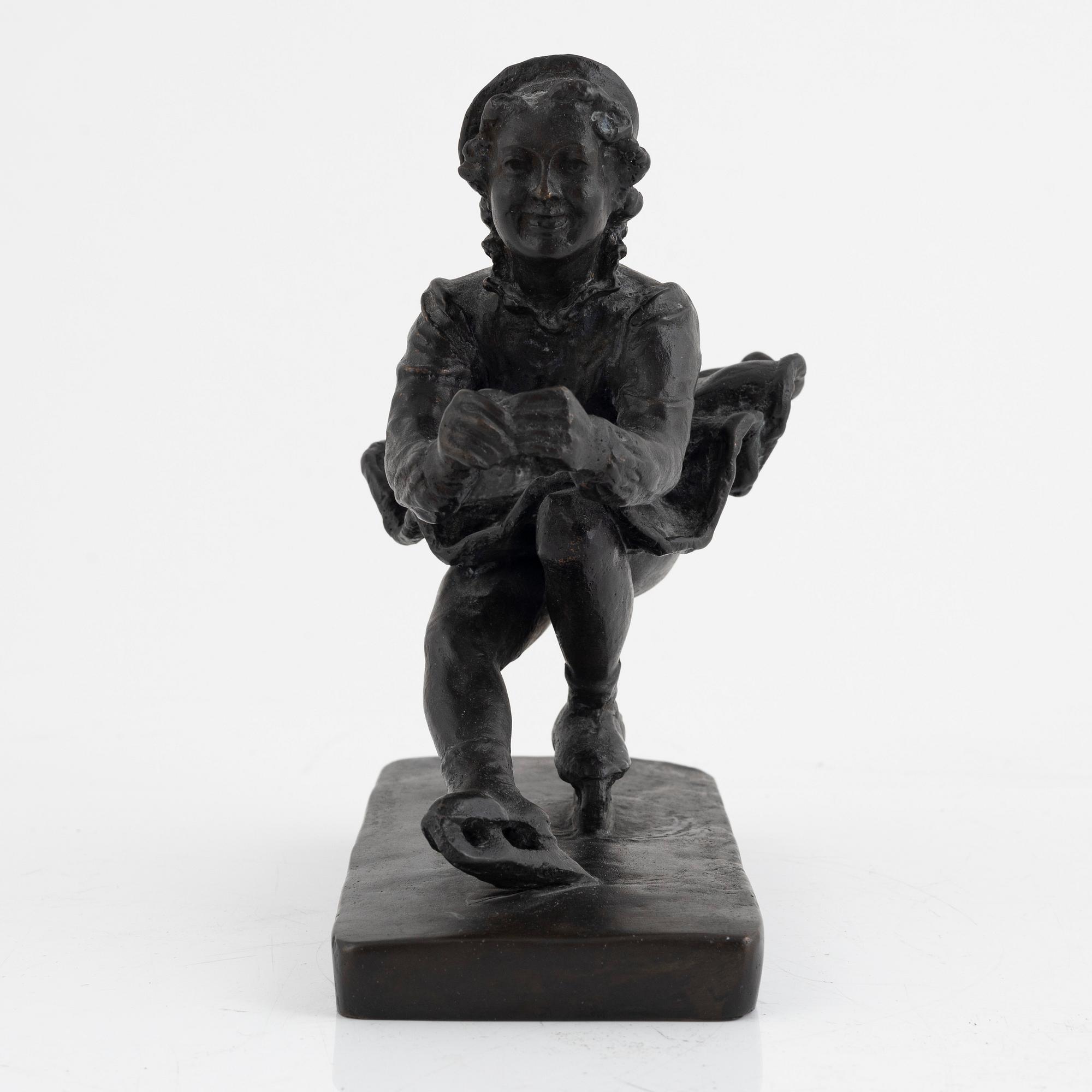 Elsa Schultz-Moberger, Skulptur, broms.