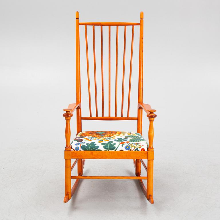 Karl-Axel Andersson, an 'Isabella' rocking chair, Gemla, third quarter of the 20th Century.