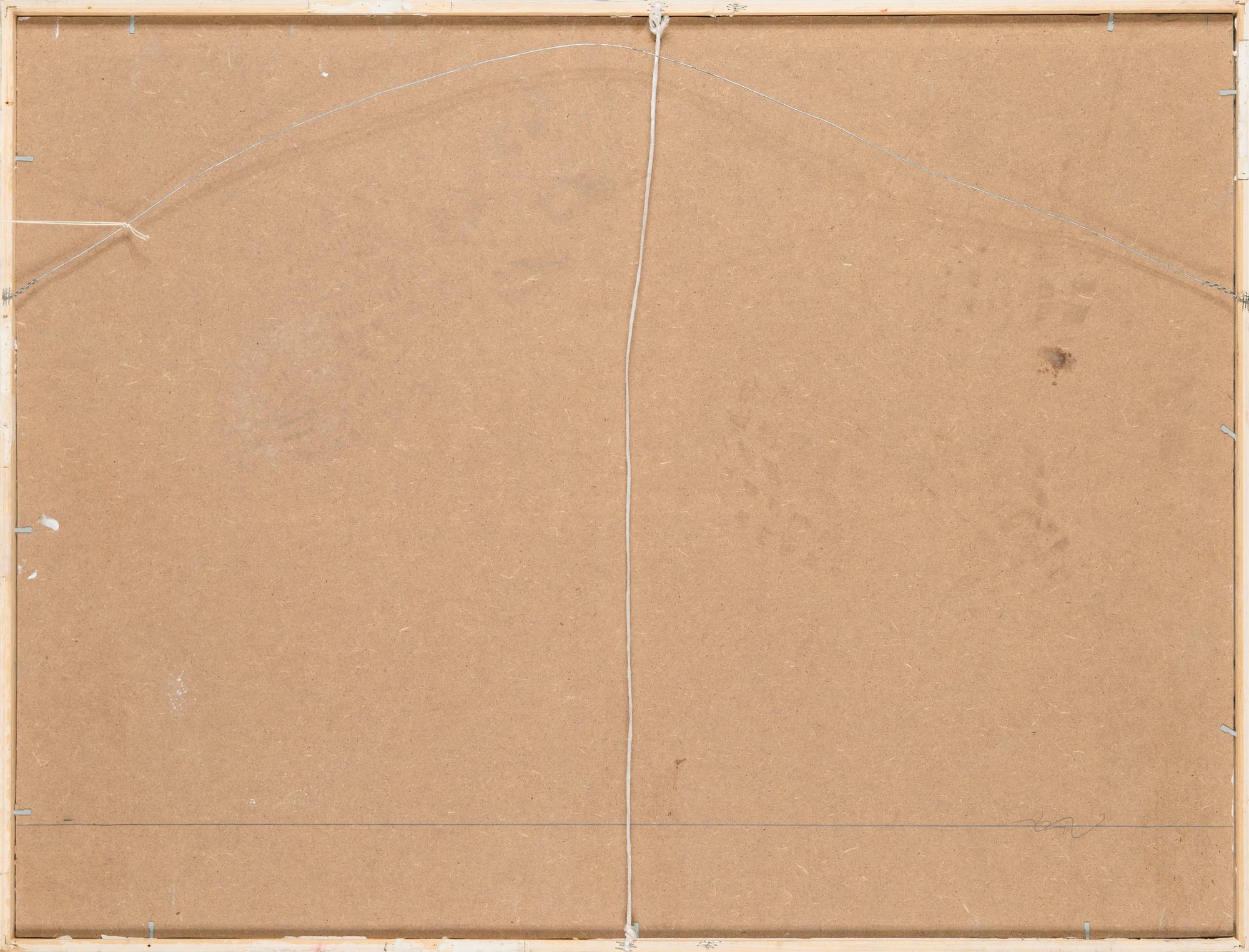 Valdemar Pyysiäinen, olja på pannå, signerad.