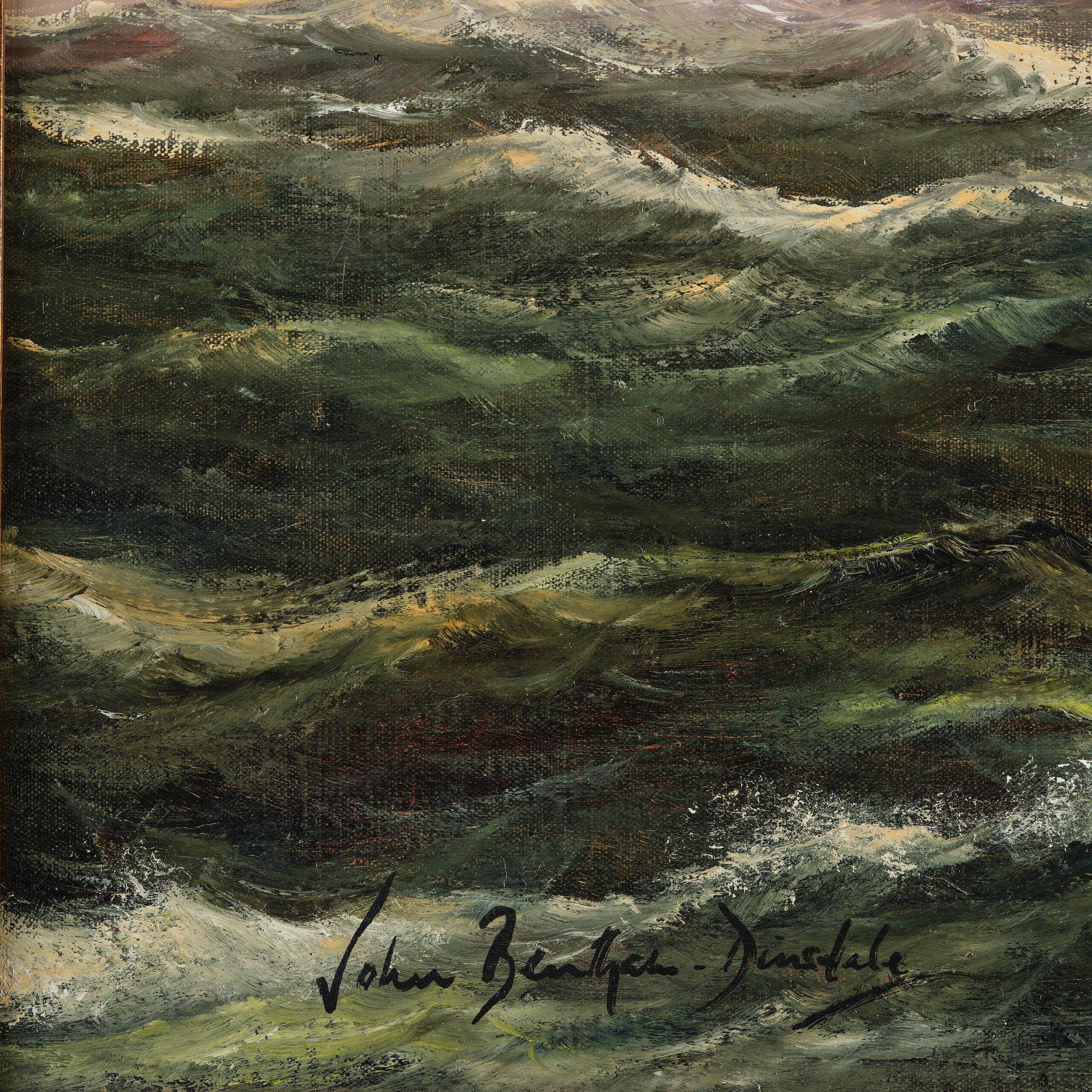 John Bentham Dinsdale, "Oxford" of the Black Ball Packet Line.