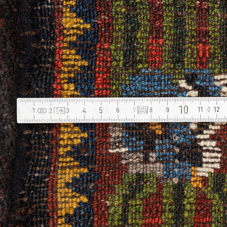 A semi-antique Farahdobe rug, Chahar Mahal area, c 320 x 152 cm.