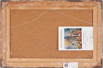 OLLE NORDBERG, olja på pannå, signerad samt daterad 66.