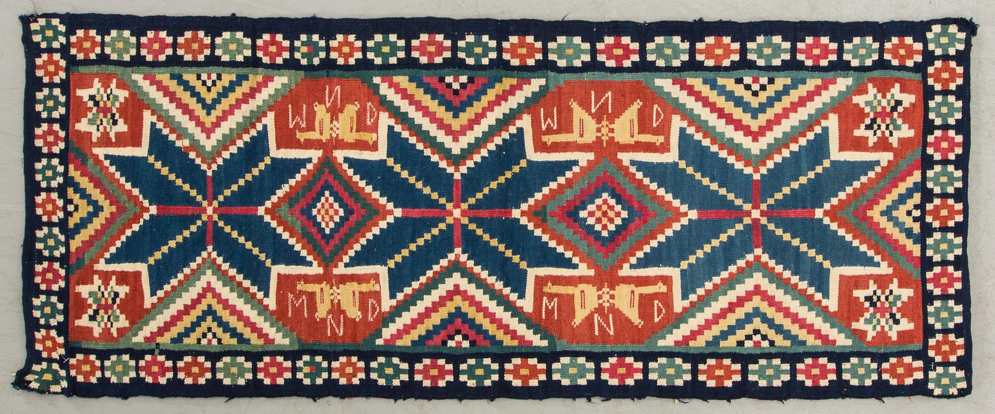 A Swedish agedyna Scania mid 19th century ca 117 x 48 cm.