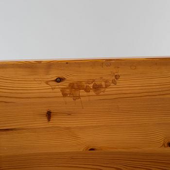 Coffee table, pine, second half of the 20th century.