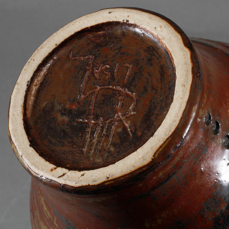 VAS, stengods, Lisa Larson, Gustavsbergs studio, 1900-talets andra hälft.