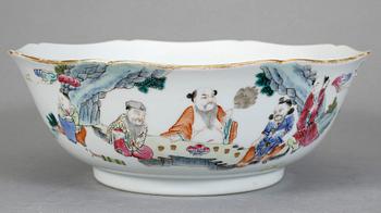 SKÅL, porslin, Kina, omkring 1900 med Daoguangs sigill.
