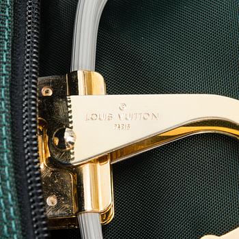 LOUIS VUITTON, TAIGA and NYLON GARMENT BAG.