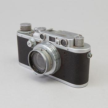 KAMERA, Leica III, nr 209389, 1936. Med Summar f=5 cm 1:2 nr 317280.