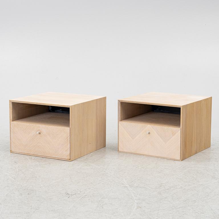 Michael H. Nielsen, sängbord, ett par, "Luxe", Bolia.