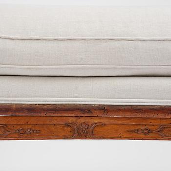 A French Régence stool, early 18th century.