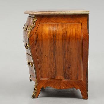 A Swedish Rococo commode attributed to P. Gyllenberg (master in Stockholm 1767-85).