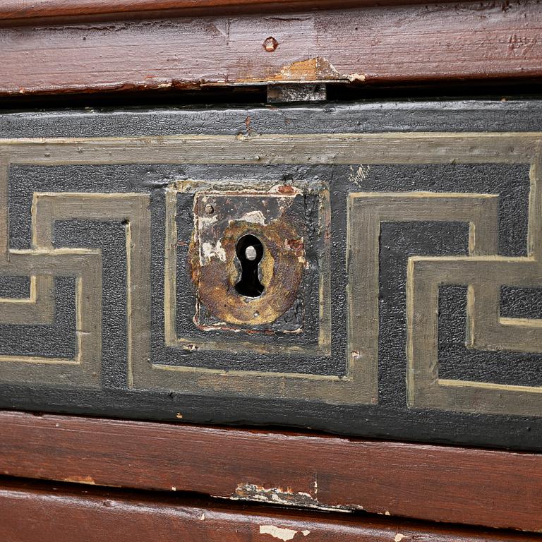 A late Gustavian commode from J. N. Asplinds workshop in Falun (1785-1820).