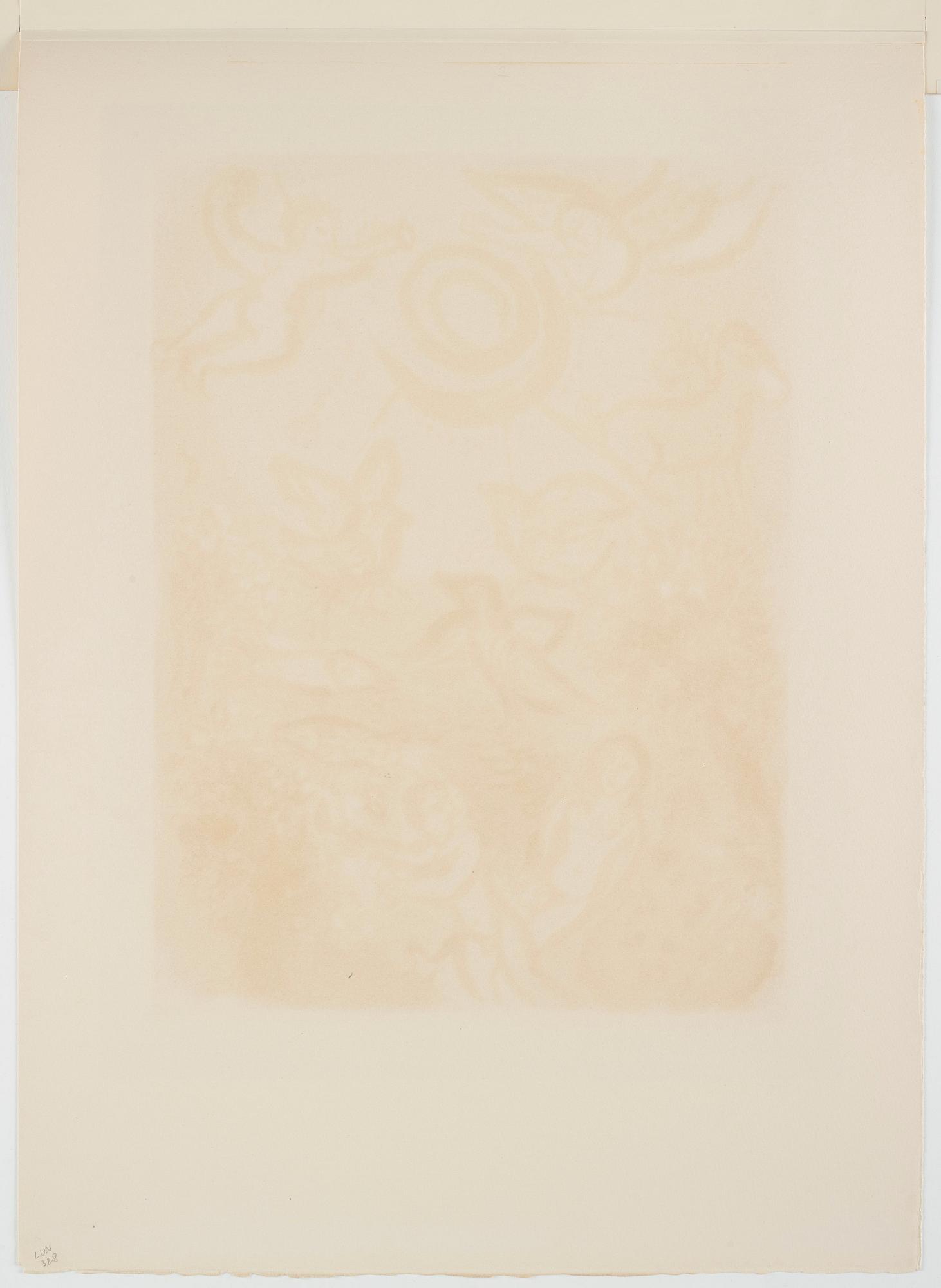 Marc Chagall, ”Création” from "Drawings for the Bible".