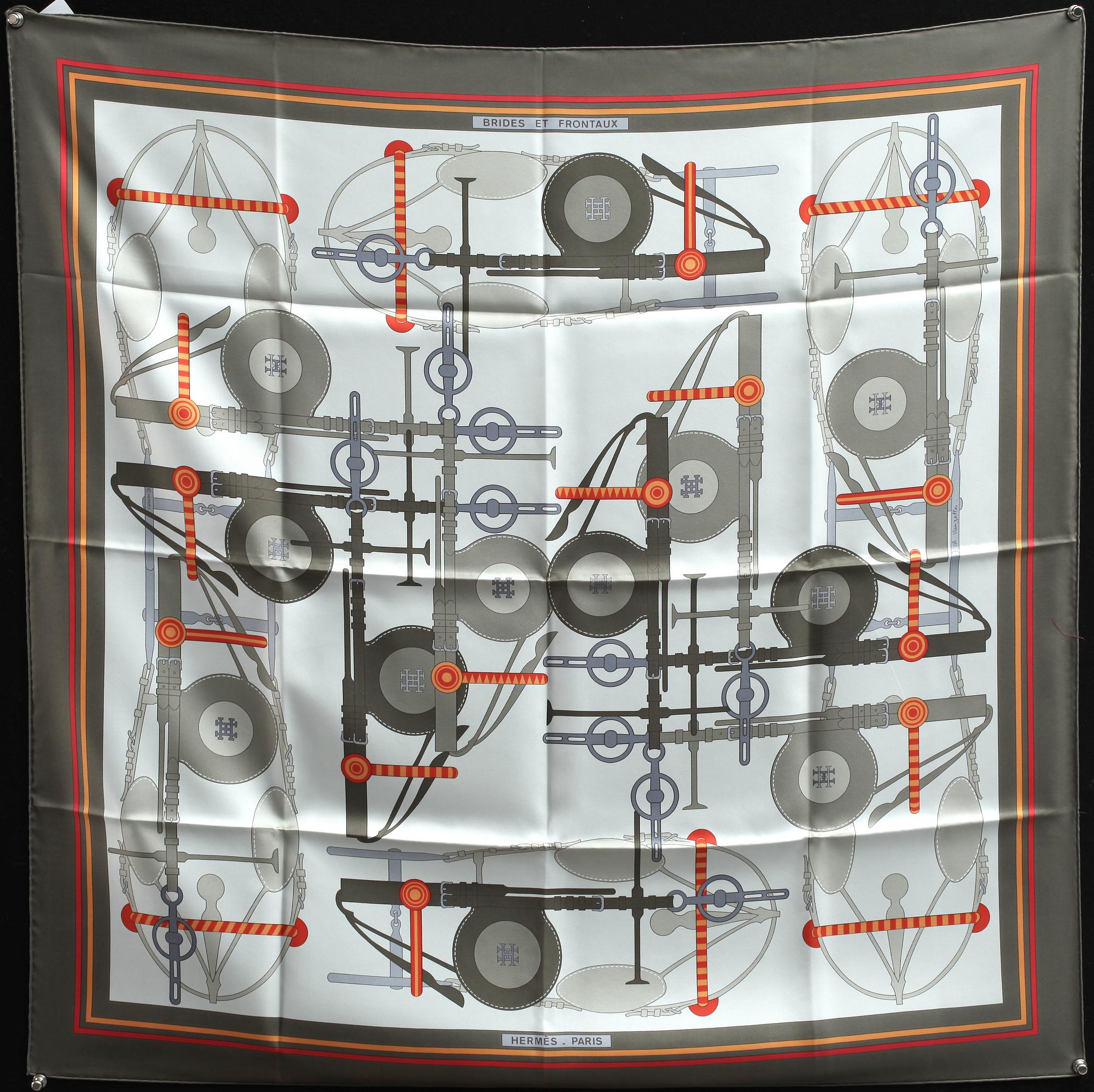 SCARF, "Brides et Frontaux", Hermès.
