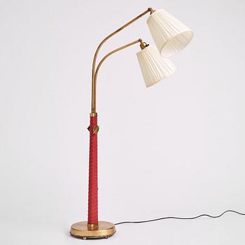 Hans Bergström, a floor lamp model "505", ateljé Lyktan, Åhus 1930s-40s.
