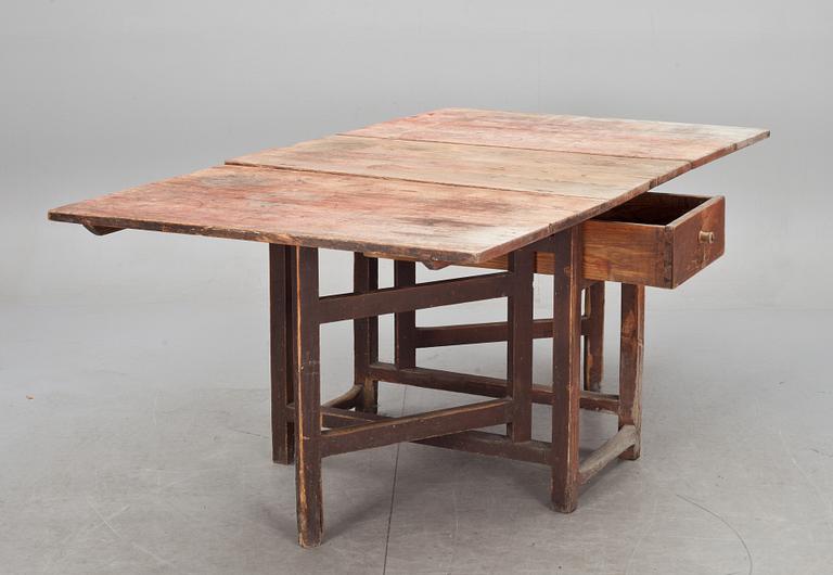 SLAGBORD, allmoge. 1800-tal.