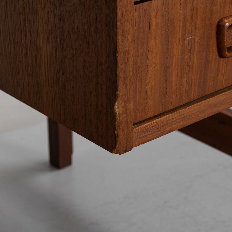 A 1960's teak writing desk.
