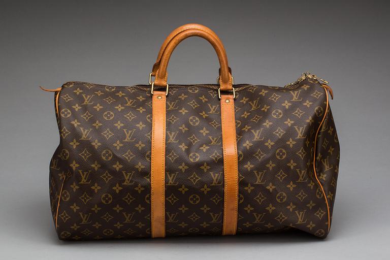 VÄSKA, "Keepall 50", Louis Vuitton.