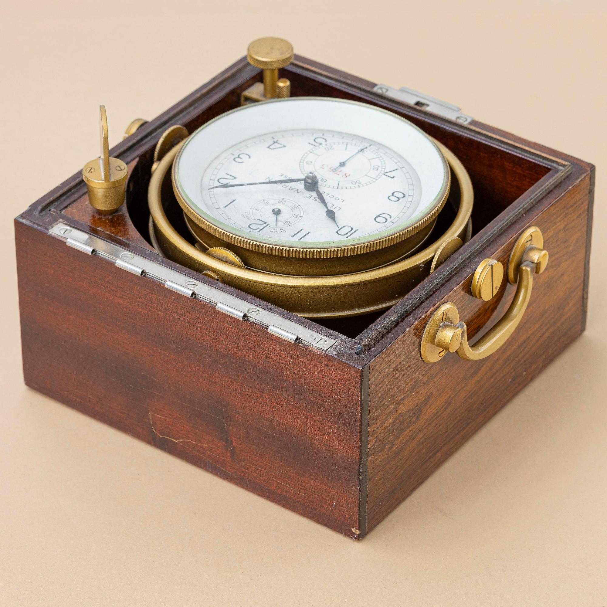 Ulysse Nardin, marine chronometer, ca 1950.