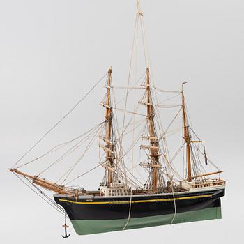 Skeppmodell, 1900-talets mitt.