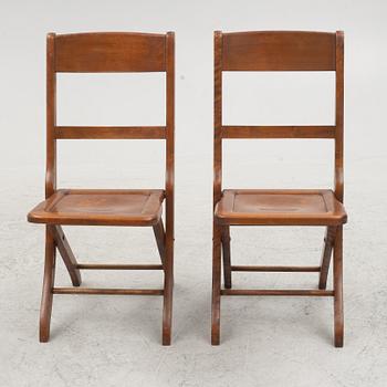 Four chairs, first half of the 20th Century.