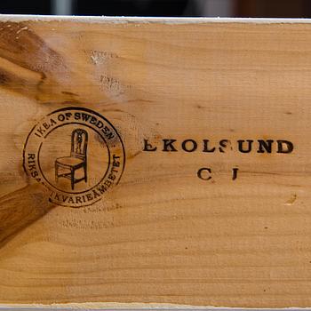 BOKHYLLA, "Ekolsund", ur IKEA:s 1700-talsserie, 1990-tal.