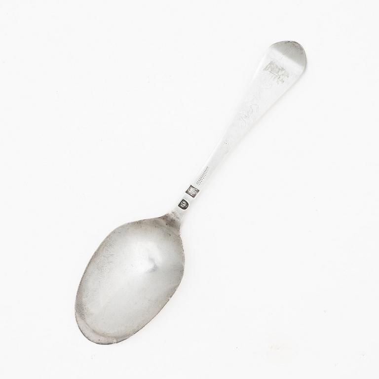 Niclas Gierman, sked, silver, Karlstad (verksam -1723-1730).