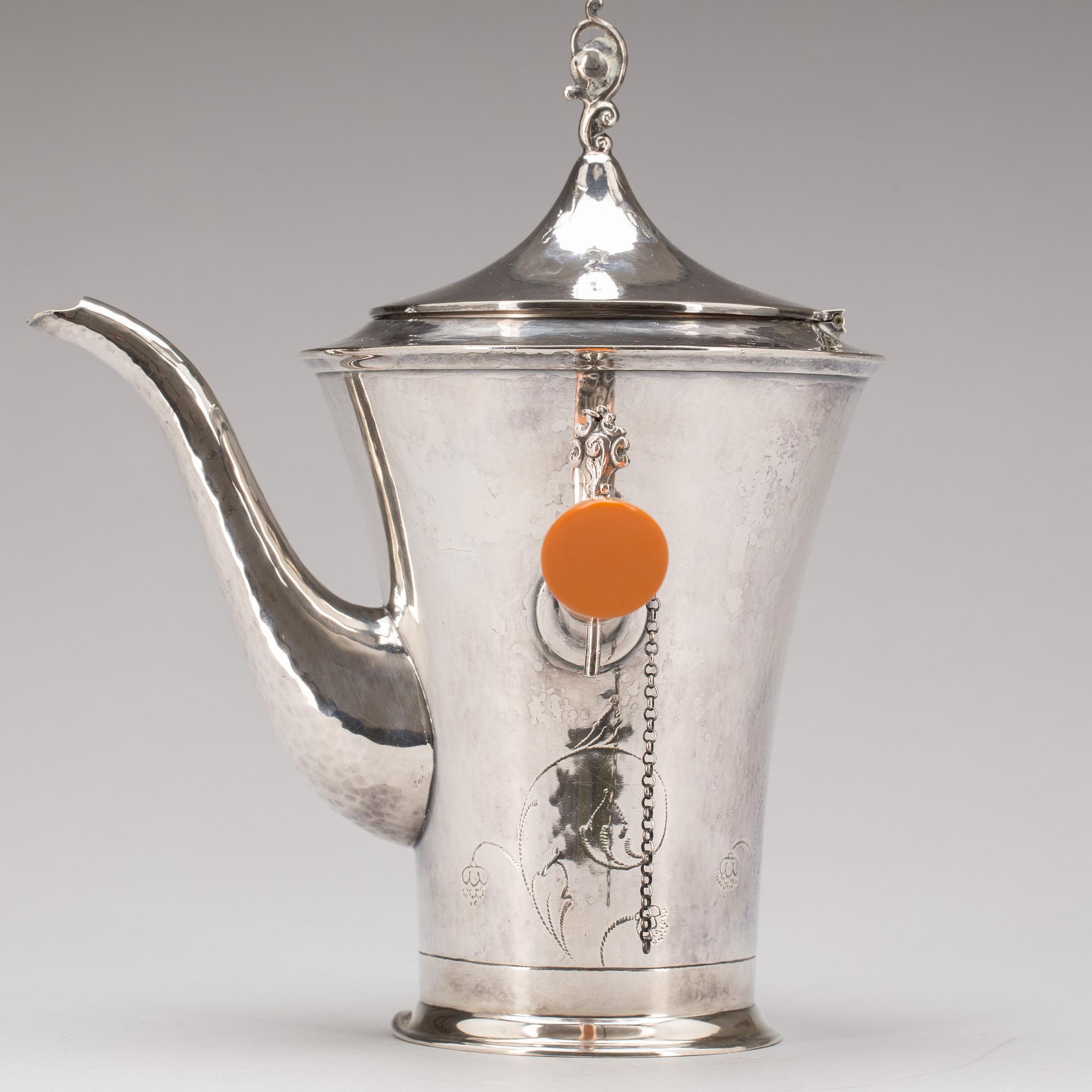 KANNA, nysilver. K Anderson, Stockholm. 1900-tal.