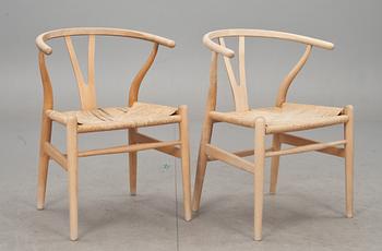 STOLAR, 6 st, "Y-stolen", Hans J. Wegner, Carl Hansen & Son.
