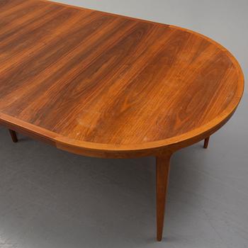 Bertil Fridhagen, "Diamant" a walnut dining table.