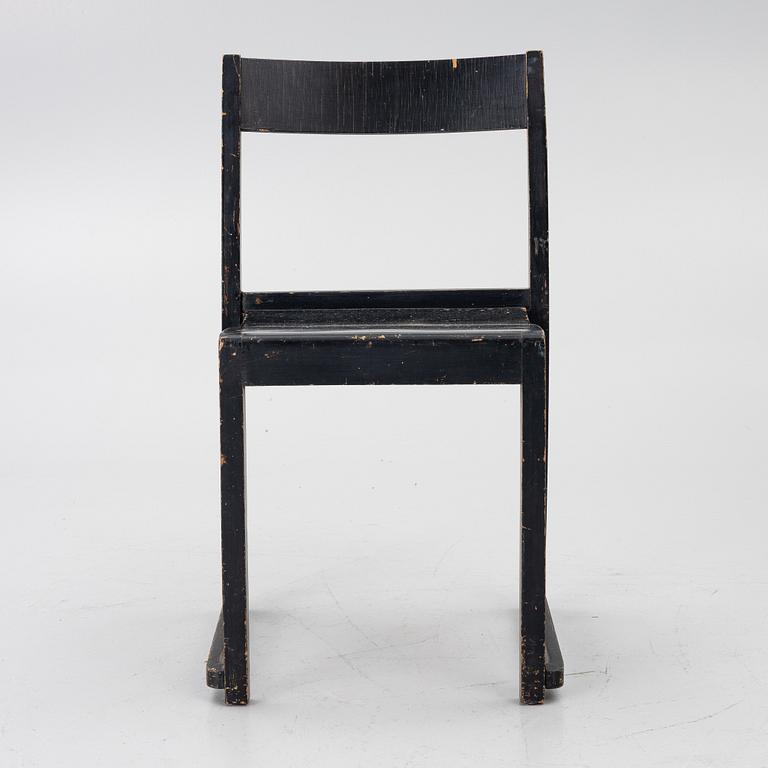 Sven Markelius, ‘Orkesterstolen’, 6 chairs, mid-20th century.